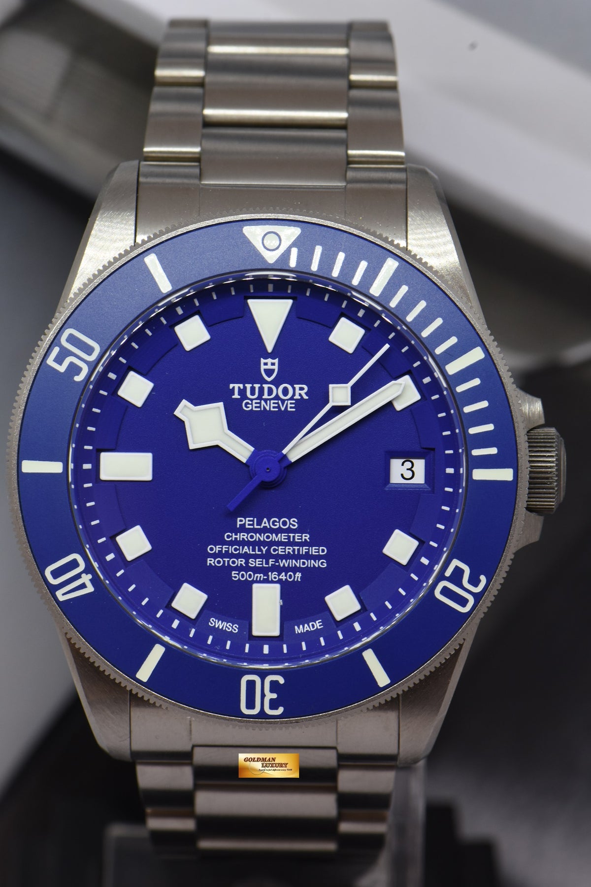 [SOLD] TUDOR PELAGOS TITANIUM 42mm BLUE AUTOMATIC 25600T AUTOMATIC (MINT)