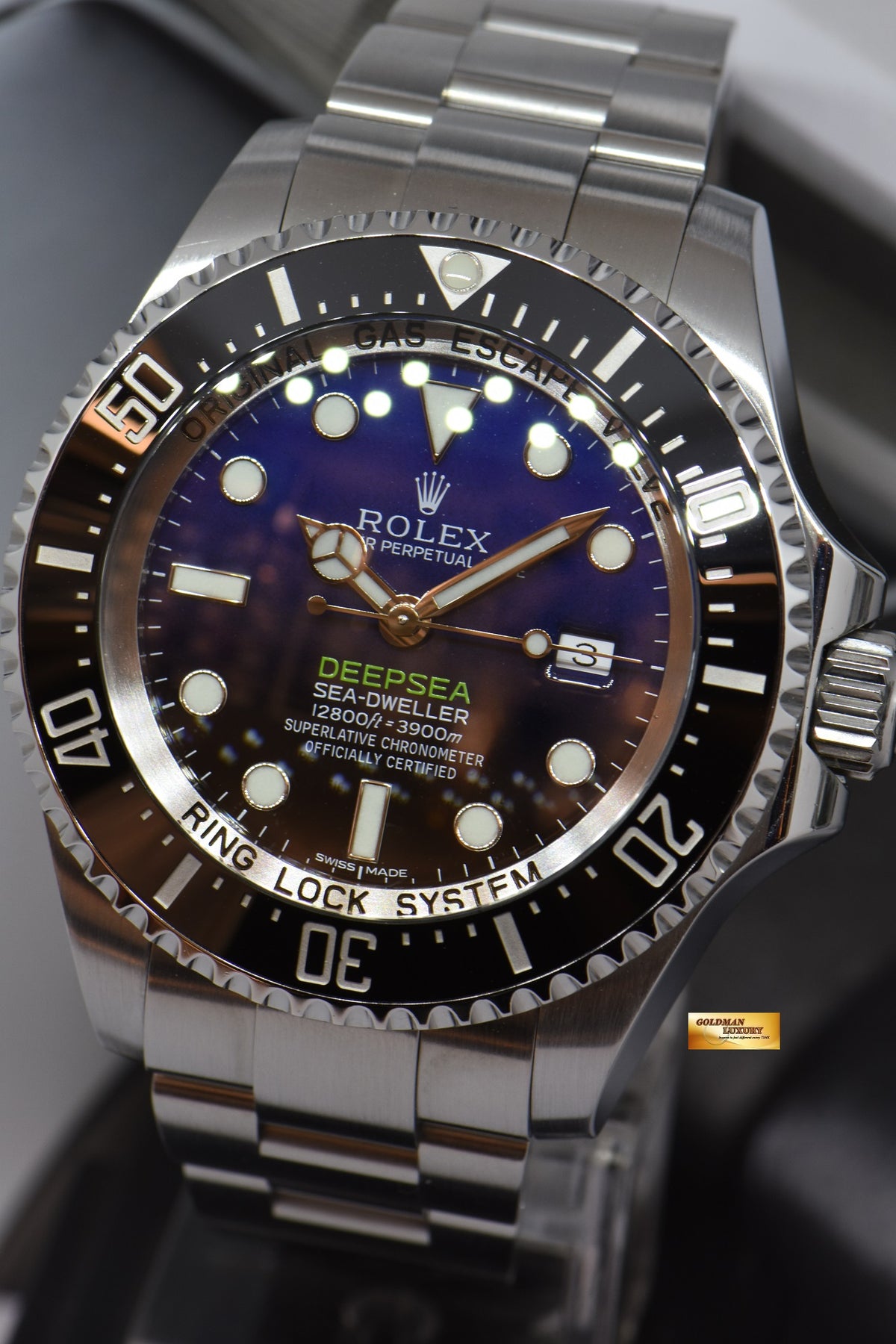 [SOLD] ROLEX OYSTER DEEPSEA D-BLUE 44mm AUTOMATIC 116660 (MINT)