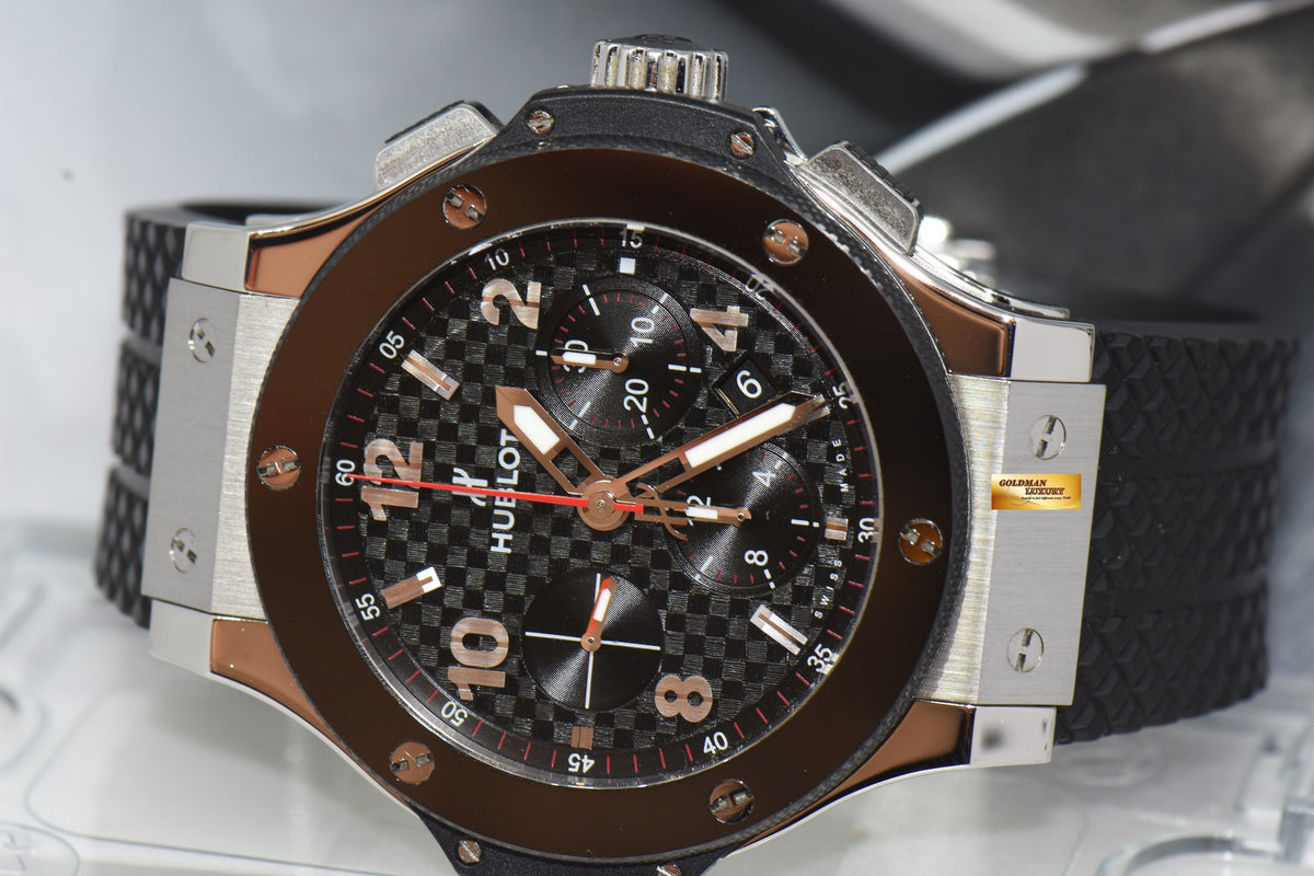 [SOLD] HUBLOT BIG BANG 44mm CERAMIC BEZEL AUTOMATIC 301.SB.131.RX (MINT)