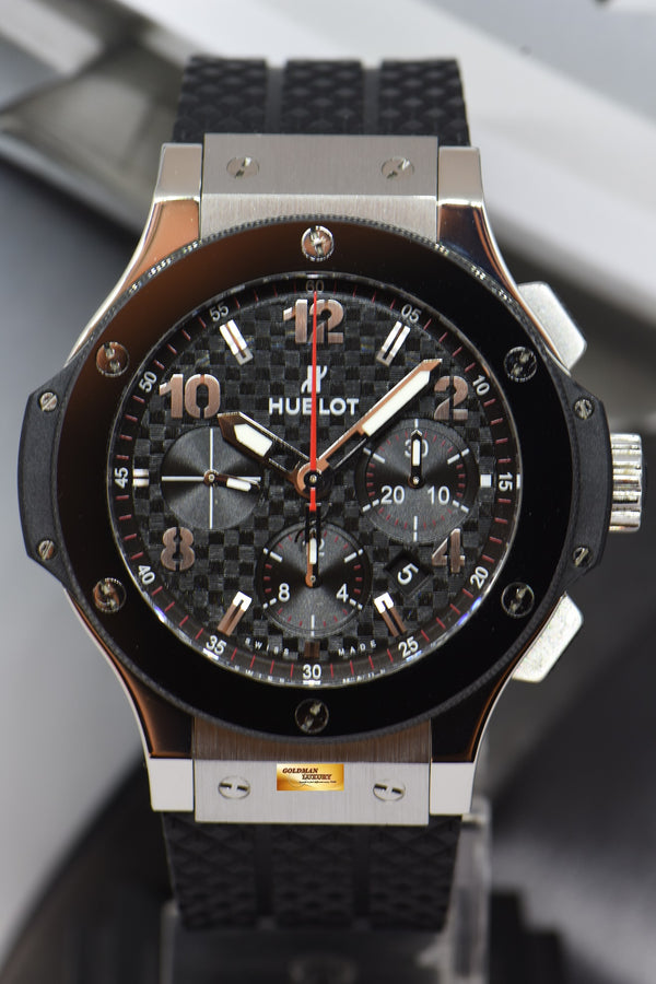 [SOLD] HUBLOT BIG BANG 44mm CERAMIC BEZEL AUTOMATIC 301.SB.131.RX (MINT)