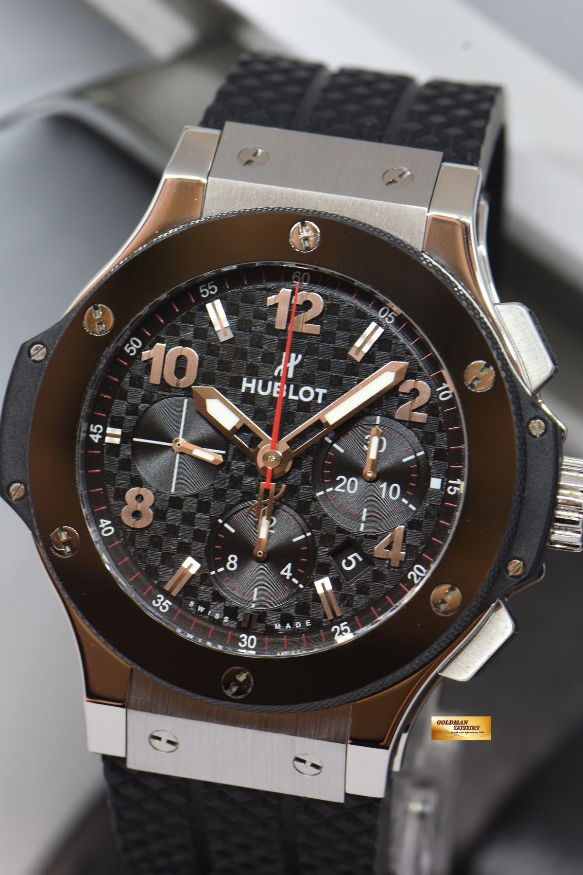 [SOLD] HUBLOT BIG BANG 44mm CERAMIC BEZEL AUTOMATIC 301.SB.131.RX (MINT)