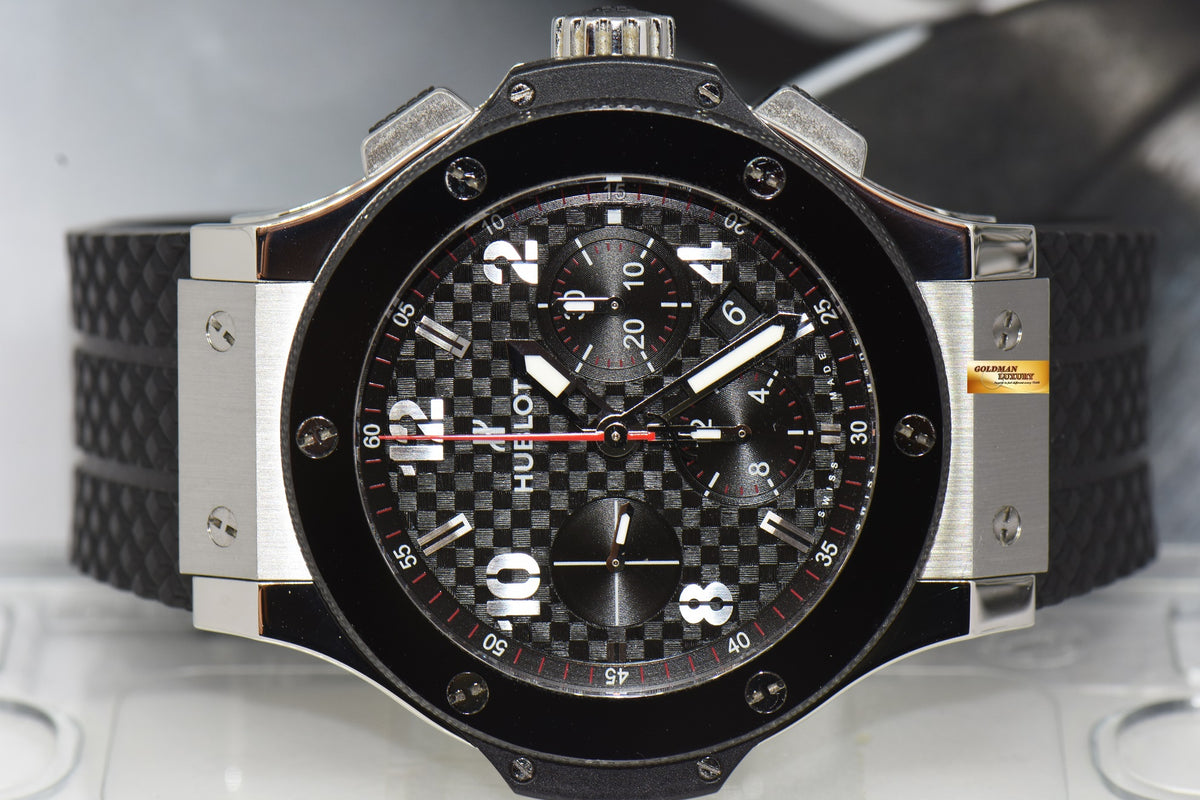 [SOLD] HUBLOT BIG BANG 44mm CERAMIC BEZEL AUTOMATIC 301.SB.131.RX (MINT)