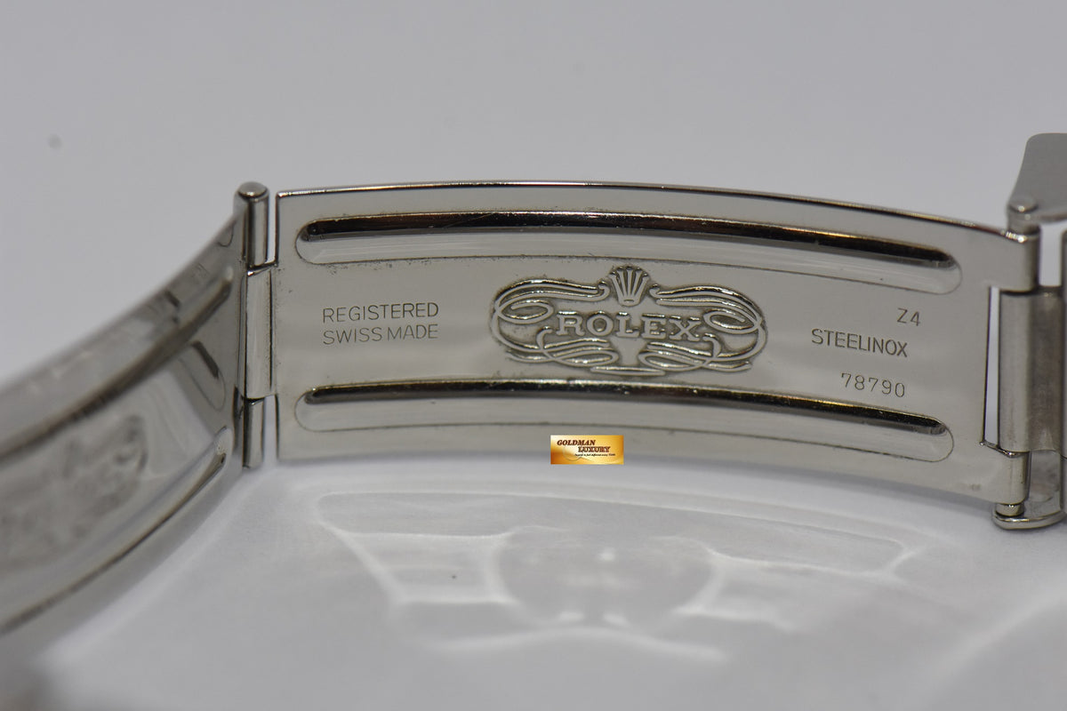 [SOLD] ROLEX OYSTER PERPETUAL EXPLORER II (PINHOLE : NON-SOLID ENDLINK) WHITE 16570 (NEAR MINT)