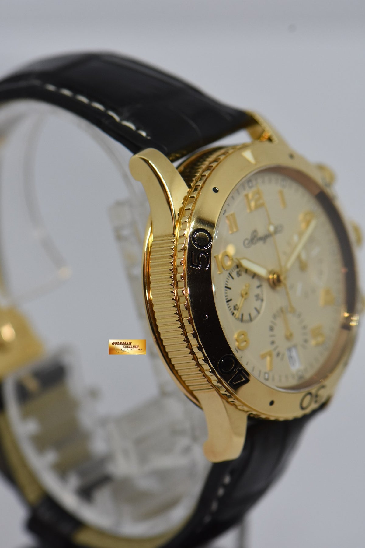 [SOLD] BREGUET TYPE XX TRANSATLANTIQUE FLYBACK CHRONOGRAPH 18K YELLOW GOLD 39.5mm AUTOMATIC 3820 (MINT)