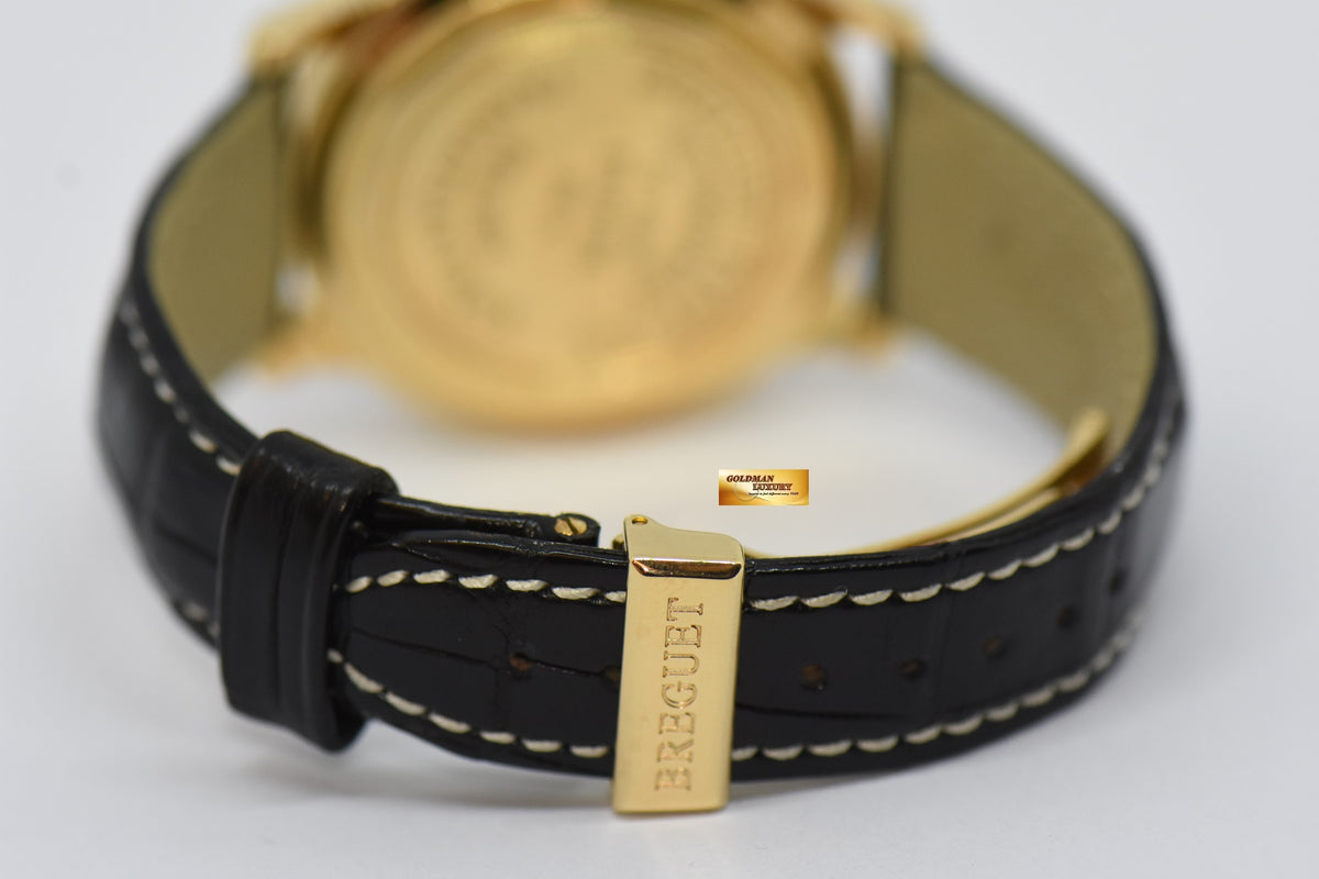 [SOLD] BREGUET TYPE XX TRANSATLANTIQUE FLYBACK CHRONOGRAPH 18K YELLOW GOLD 39.5mm AUTOMATIC 3820 (MINT)