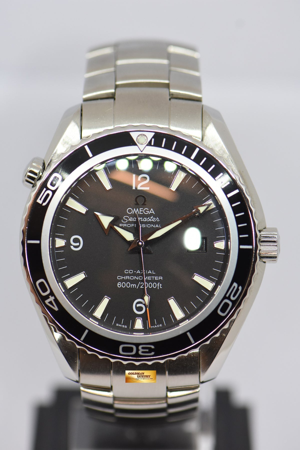 [SOLD] OMEGA SEAMASTER PLANET OCEAN 45mm BLACK AUTOMATIC 2200.5000 (MINT)