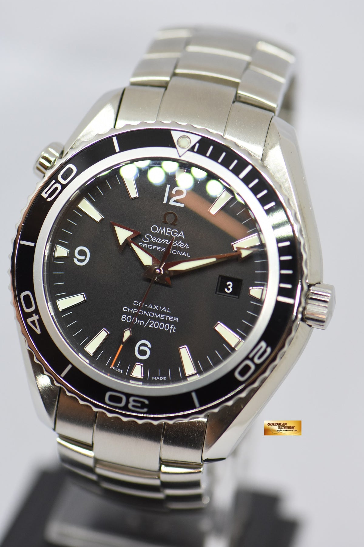 [SOLD] OMEGA SEAMASTER PLANET OCEAN 45mm BLACK AUTOMATIC 2200.5000 (MINT)