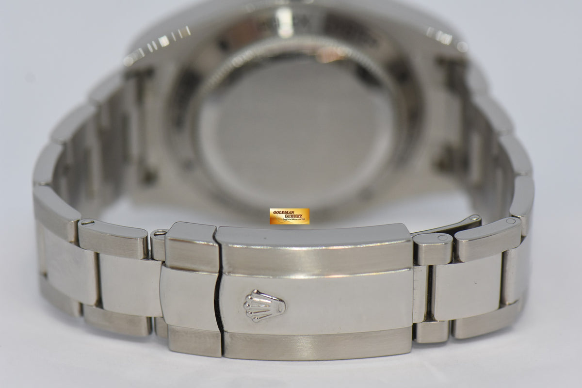 [SOLD] ROLEX OYSTER PERPETUAL MILGAUSS SS BLACK AUTOMATIC 116400 (NEAR MINT)