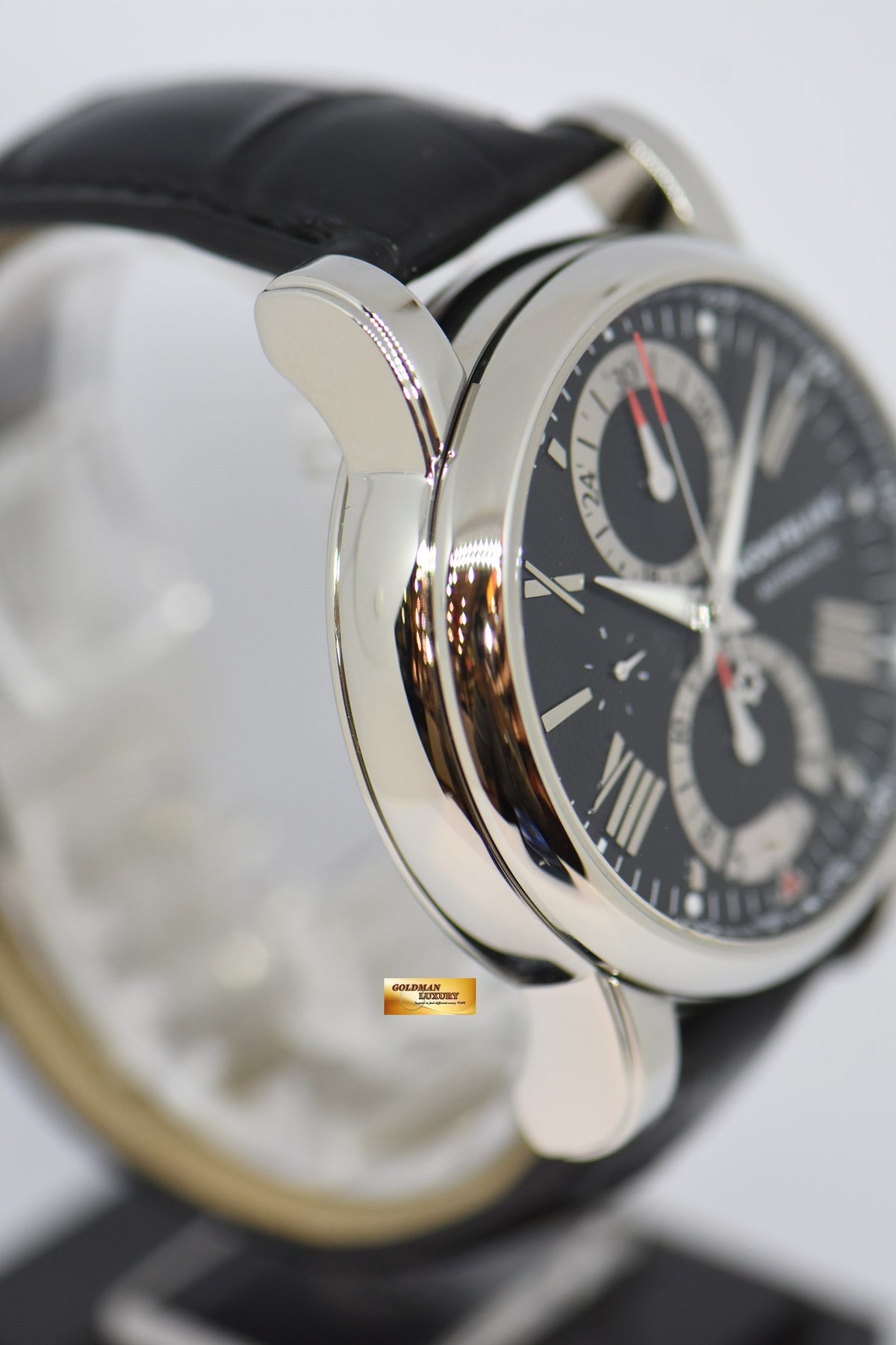 [SOLD] MONT BLANC MEISTERSTUCK 44mm CHRONOGRAPH BLACK AUTOMATIC 7104 (NEAR MINT)