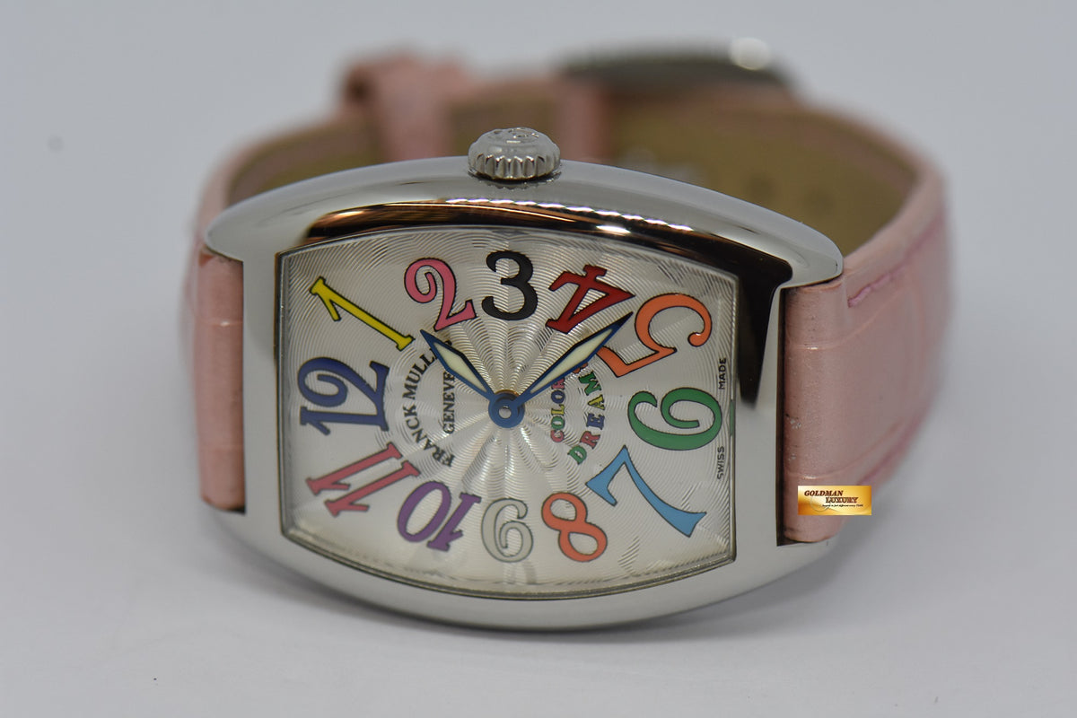 [SOLD] FRANCK MULLER CURVEX LADIES COLOR DREAMS QUARTZ 7502 QZ COL DRM (MINT)