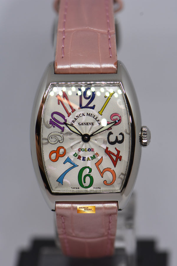 [SOLD] FRANCK MULLER CURVEX LADIES COLOR DREAMS QUARTZ 7502 QZ COL DRM (MINT)