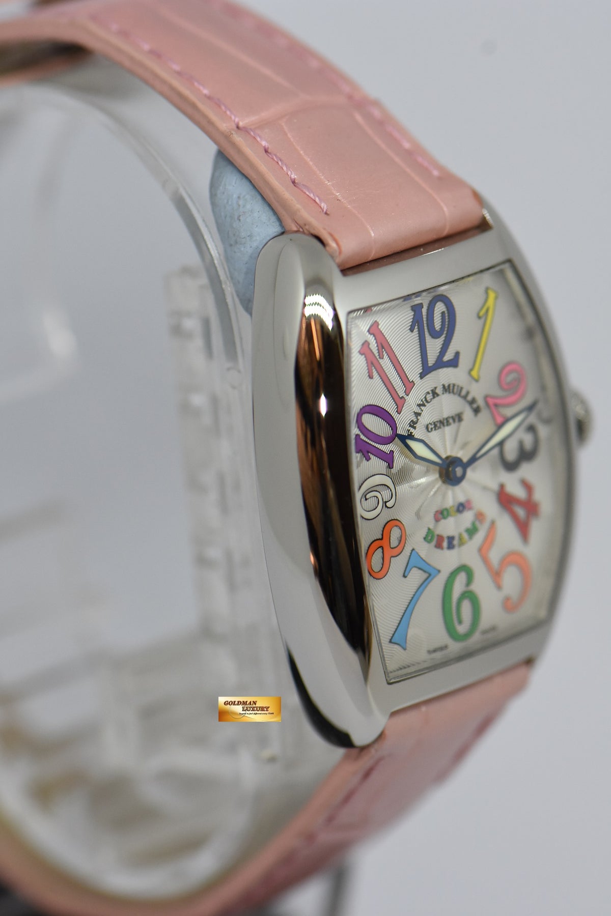 [SOLD] FRANCK MULLER CURVEX LADIES COLOR DREAMS QUARTZ 7502 QZ COL DRM (MINT)