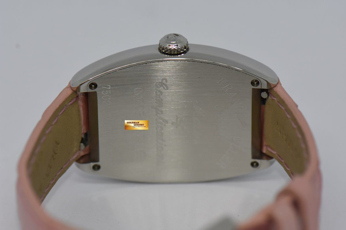 [SOLD] FRANCK MULLER CURVEX LADIES COLOR DREAMS QUARTZ 7502 QZ COL DRM (MINT)