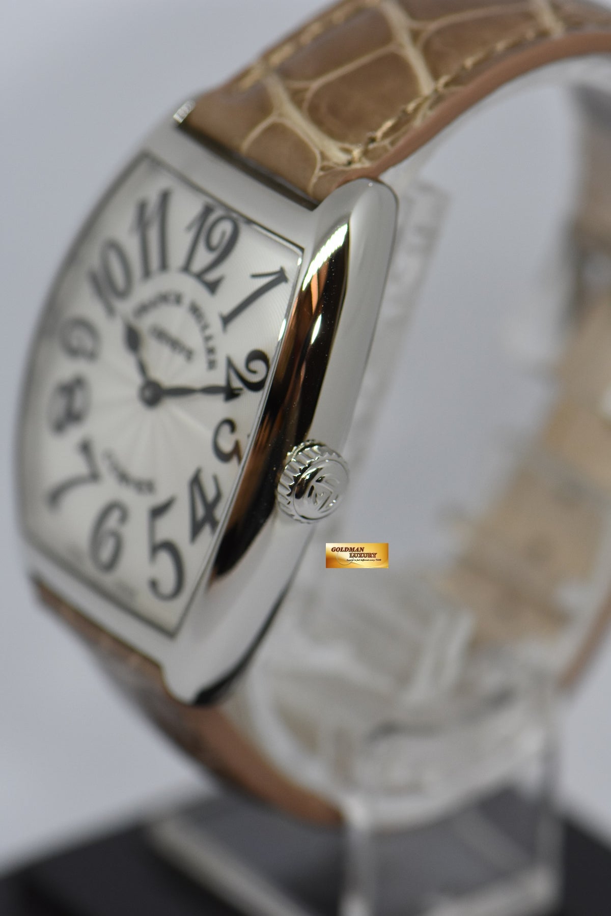 [SOLD] FRANCK MULLER CURVEX LADIES BLACK ARABIC QUARTZ 2852 QZ (MINT)