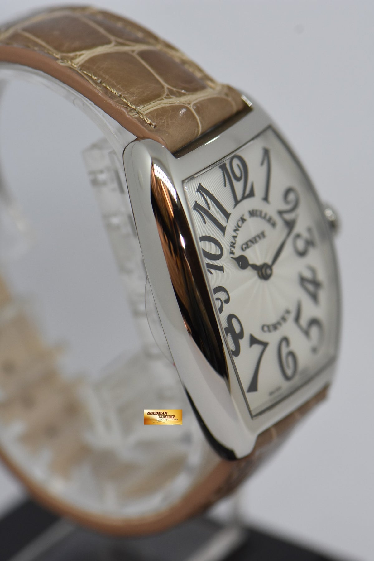 [SOLD] FRANCK MULLER CURVEX LADIES BLACK ARABIC QUARTZ 2852 QZ (MINT)