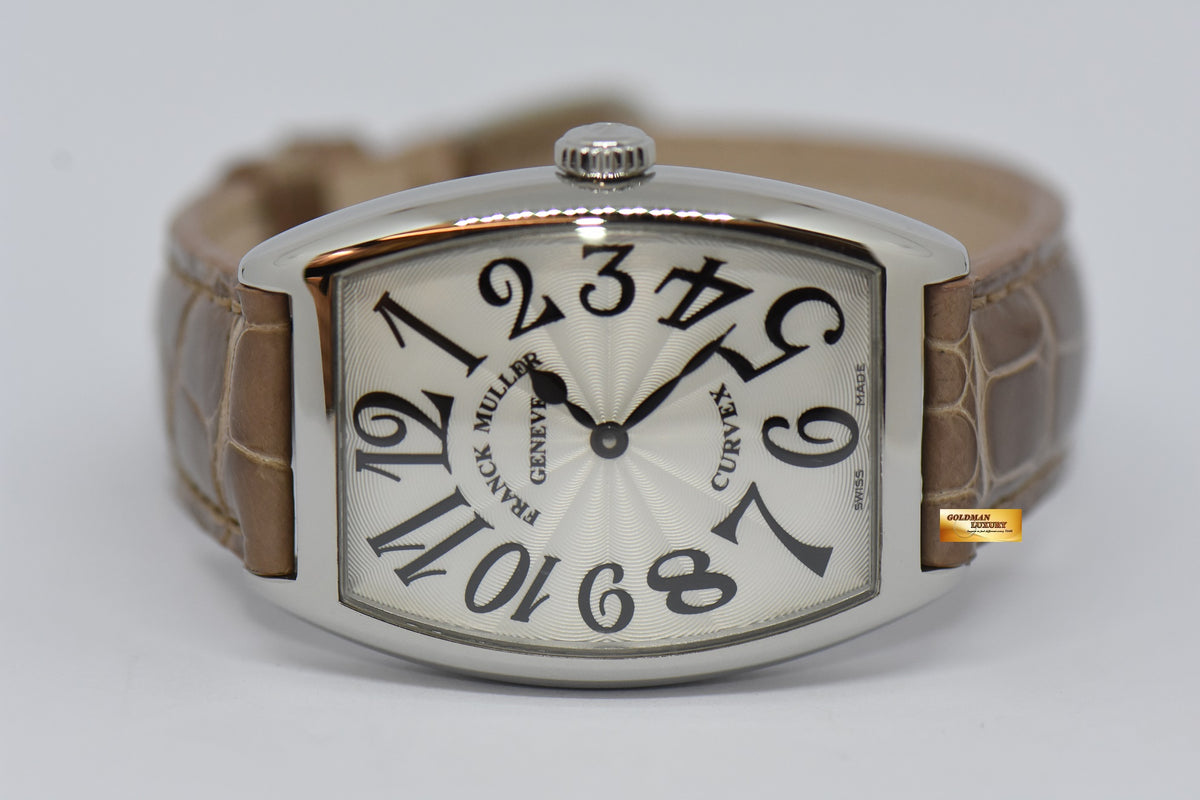 [SOLD] FRANCK MULLER CURVEX LADIES BLACK ARABIC QUARTZ 2852 QZ (MINT)