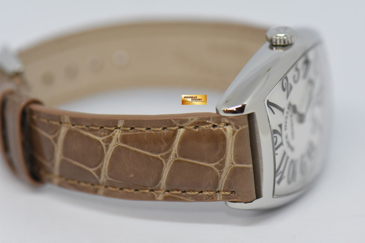 [SOLD] FRANCK MULLER CURVEX LADIES BLACK ARABIC QUARTZ 2852 QZ (MINT)