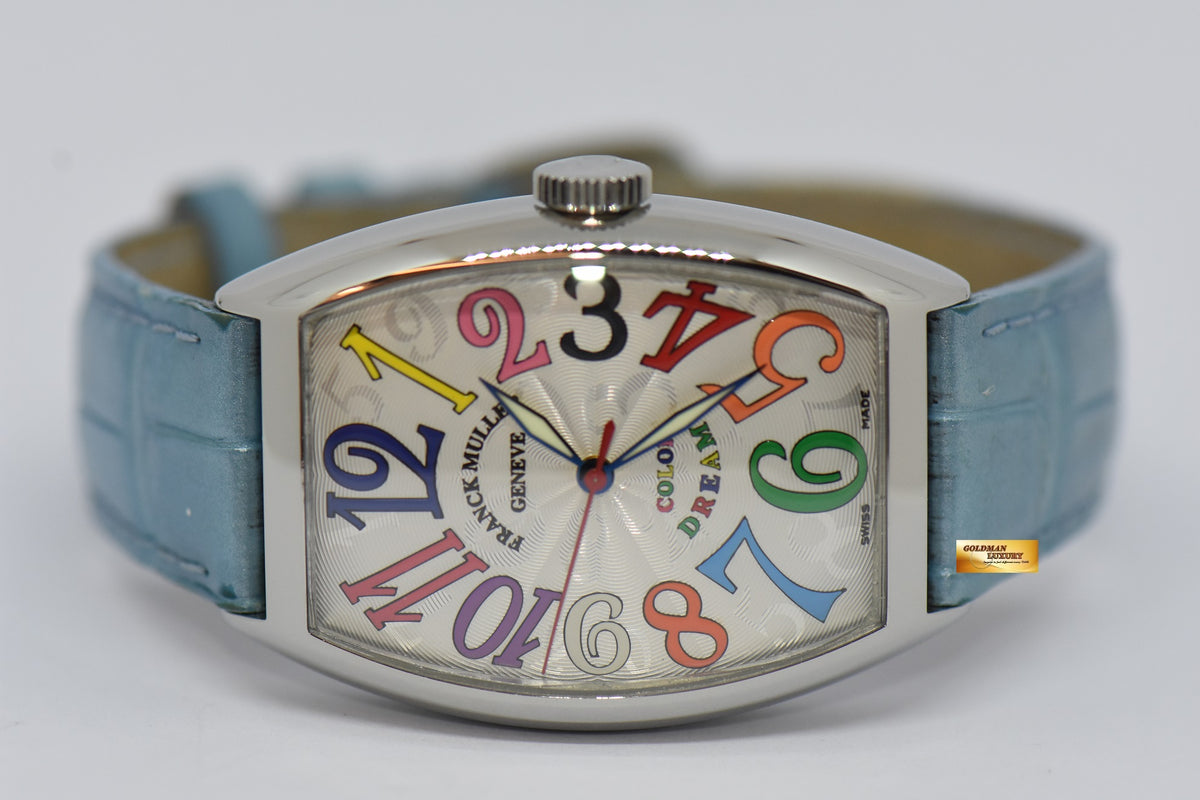 [SOLD] FRANCK MULLER CURVEX LADIES COLOR DREAMS AUTOMATIC 5850 SC COL DRM (MINT)
