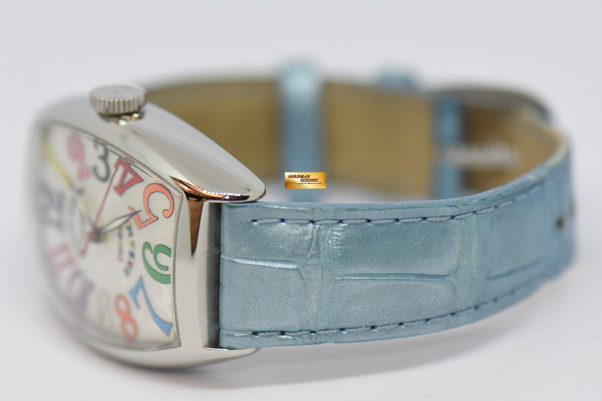 [SOLD] FRANCK MULLER CURVEX LADIES COLOR DREAMS AUTOMATIC 5850 SC COL DRM (MINT)