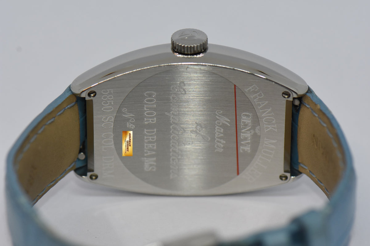 [SOLD] FRANCK MULLER CURVEX LADIES COLOR DREAMS AUTOMATIC 5850 SC COL DRM (MINT)