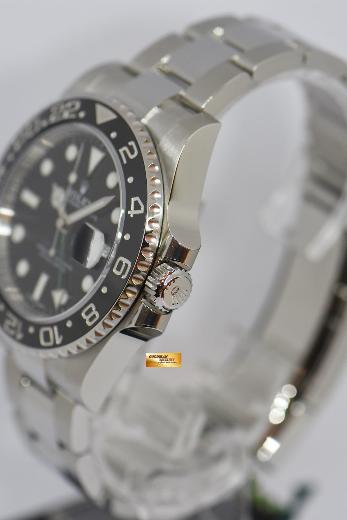 [SOLD] ROLEX OYSTER PERPETUAL GMT-MASTER II CERAMIC BLACK 116710LN (NEW-UNWORN)