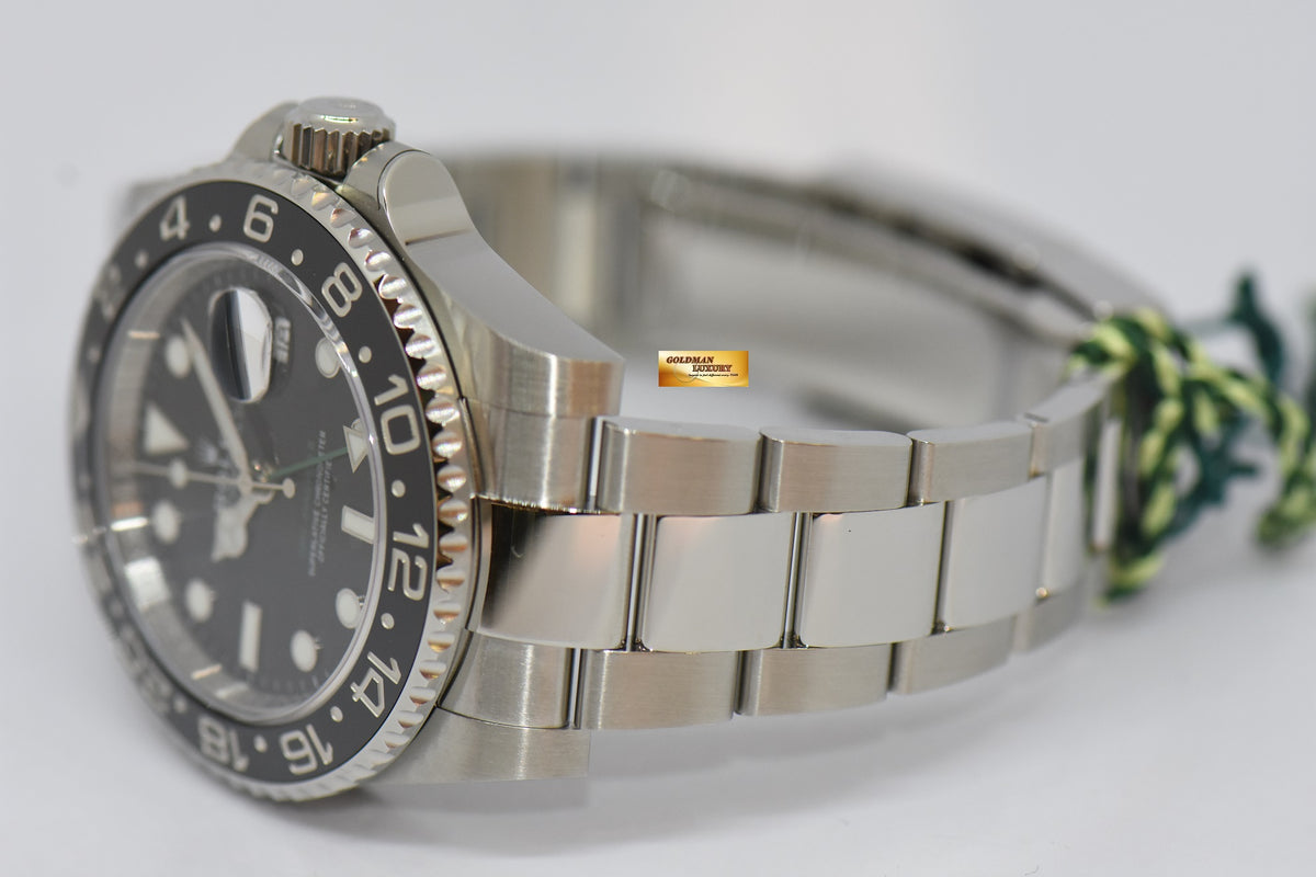 [SOLD] ROLEX OYSTER PERPETUAL GMT-MASTER II CERAMIC BLACK 116710LN (NEW-UNWORN)