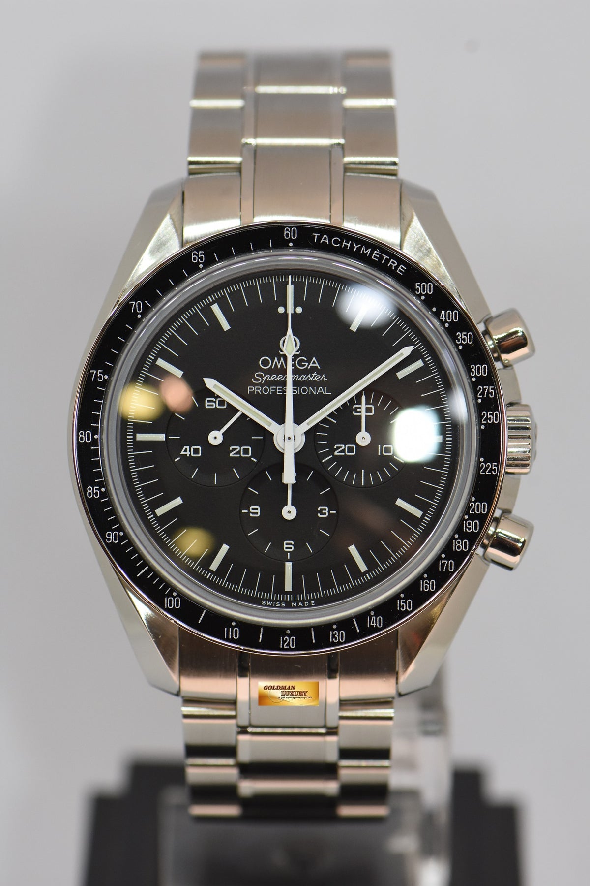 [SOLD] OMEGA SPEEDMASTER PROFESSIONAL MOON WATCH C.1863 MANUAL WINDING (SEE-THRU SAPPHIRE CRYSTAL BACK) (LNIB)