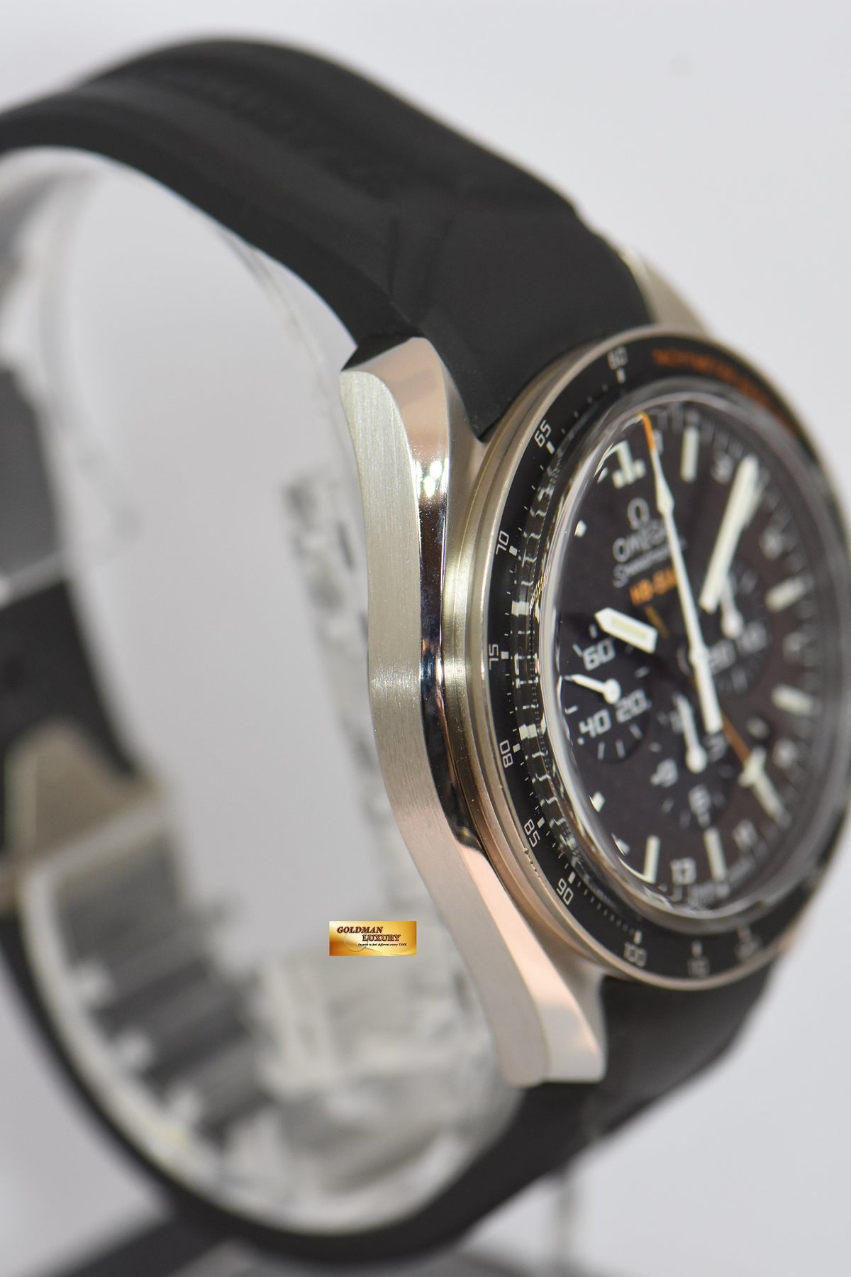 [SOLD] OMEGA SPEEDMASTER HB-SIA 44.25mm CO-AXIAL GMT CHRONOGRAPH NUMBERED EDITION AUTOMATIC (MINT)