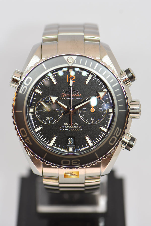 [SOLD] OMEGA SEAMASTER PLANET OCEAN CO-AXIAL CHRONOGRAPH 45.5mm CERAMIC BEZEL CALIBRE 9300 AUTOMATIC (MINT)