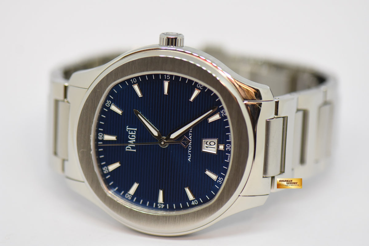 [SOLD] PIAGET POLO S STEEL IN BRACELET BLUE DIAL AUTOMATIC G0A41002 (MINT)