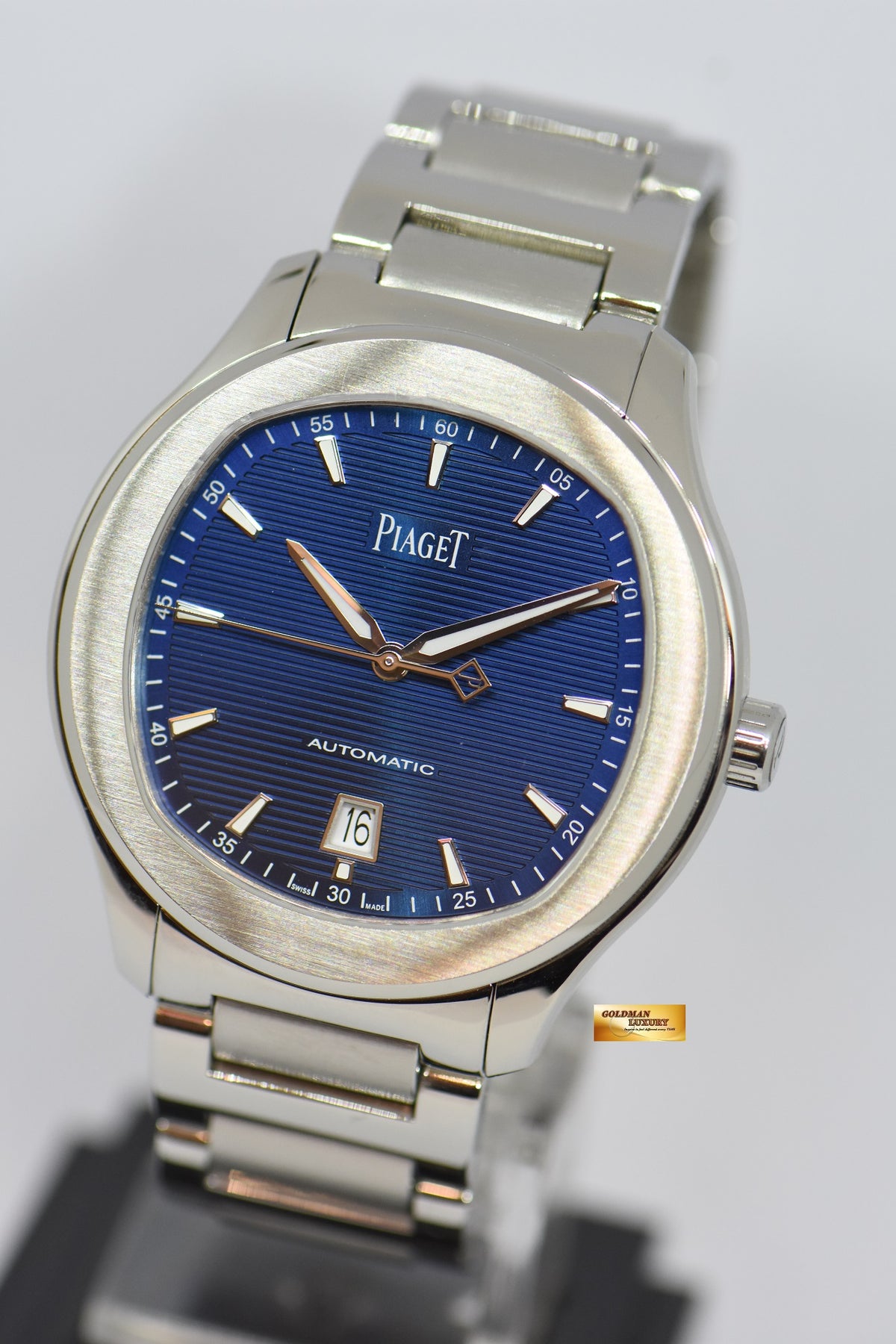 [SOLD] PIAGET POLO S STEEL IN BRACELET BLUE DIAL AUTOMATIC G0A41002 (MINT)