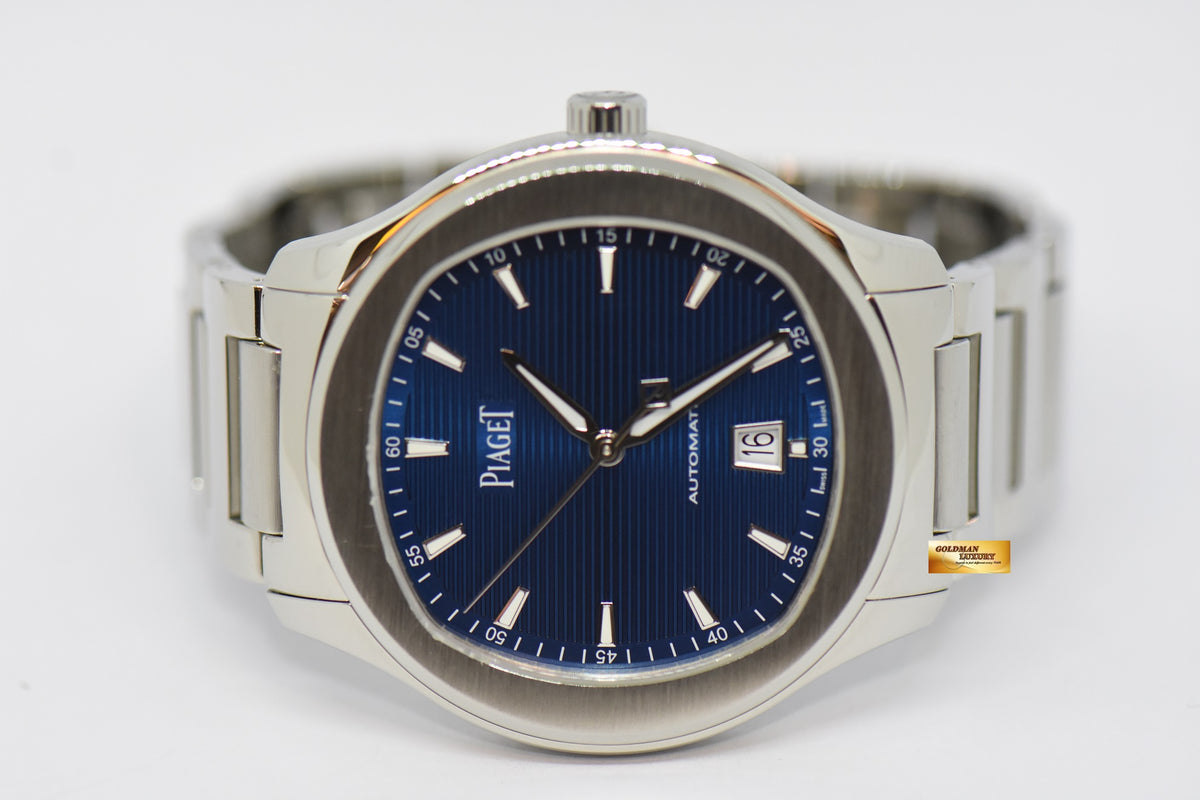 [SOLD] PIAGET POLO S STEEL IN BRACELET BLUE DIAL AUTOMATIC G0A41002 (MINT)