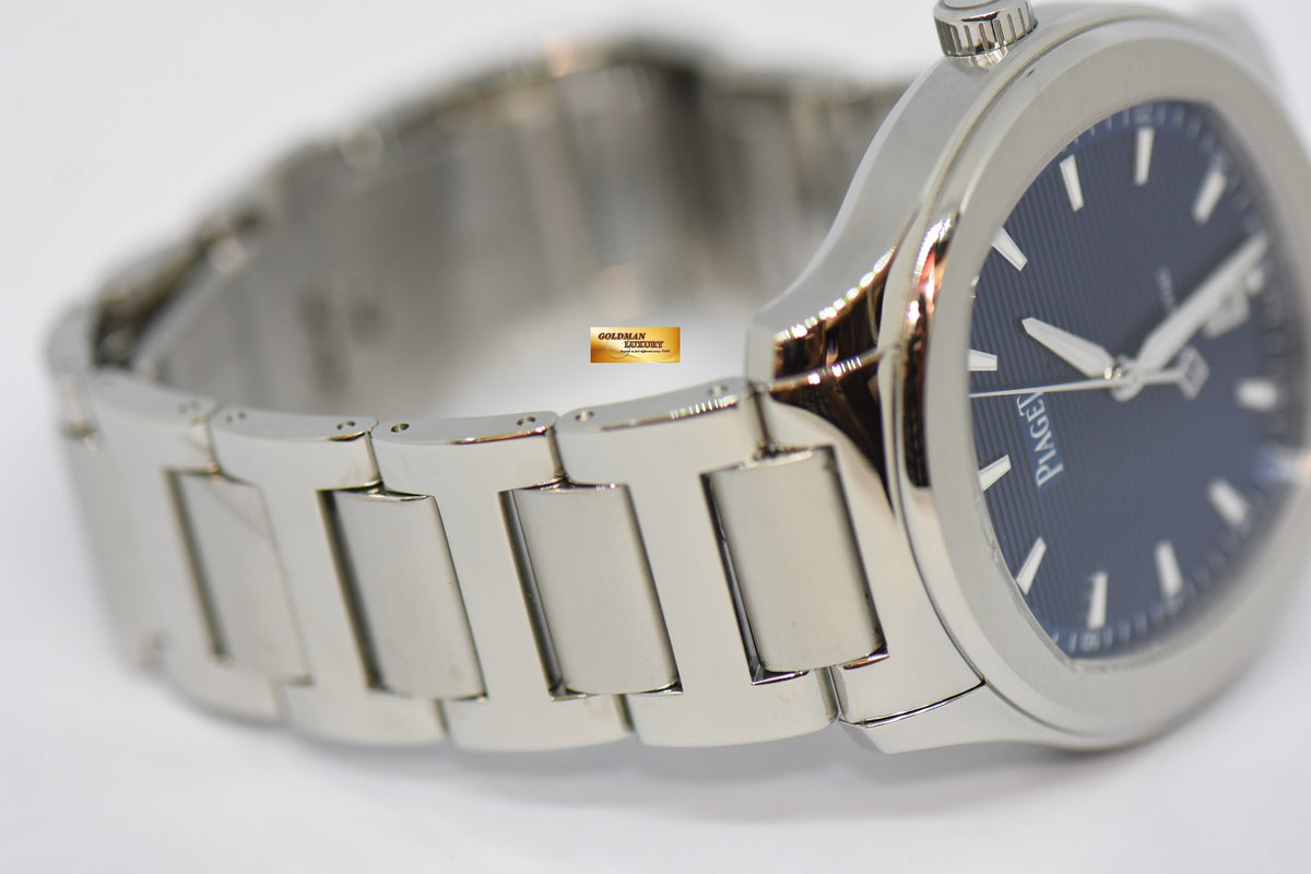 [SOLD] PIAGET POLO S STEEL IN BRACELET BLUE DIAL AUTOMATIC G0A41002 (MINT)