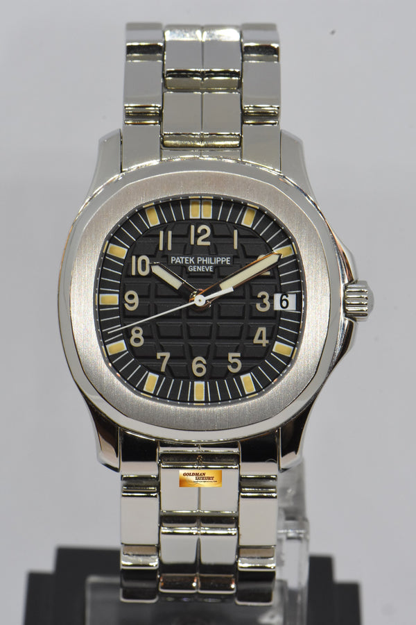 [SOLD] PATEK PHILIPPE AQUANAUT STEEL IN BRACELET 36mm AUTOMATIC 5066A (MINT)