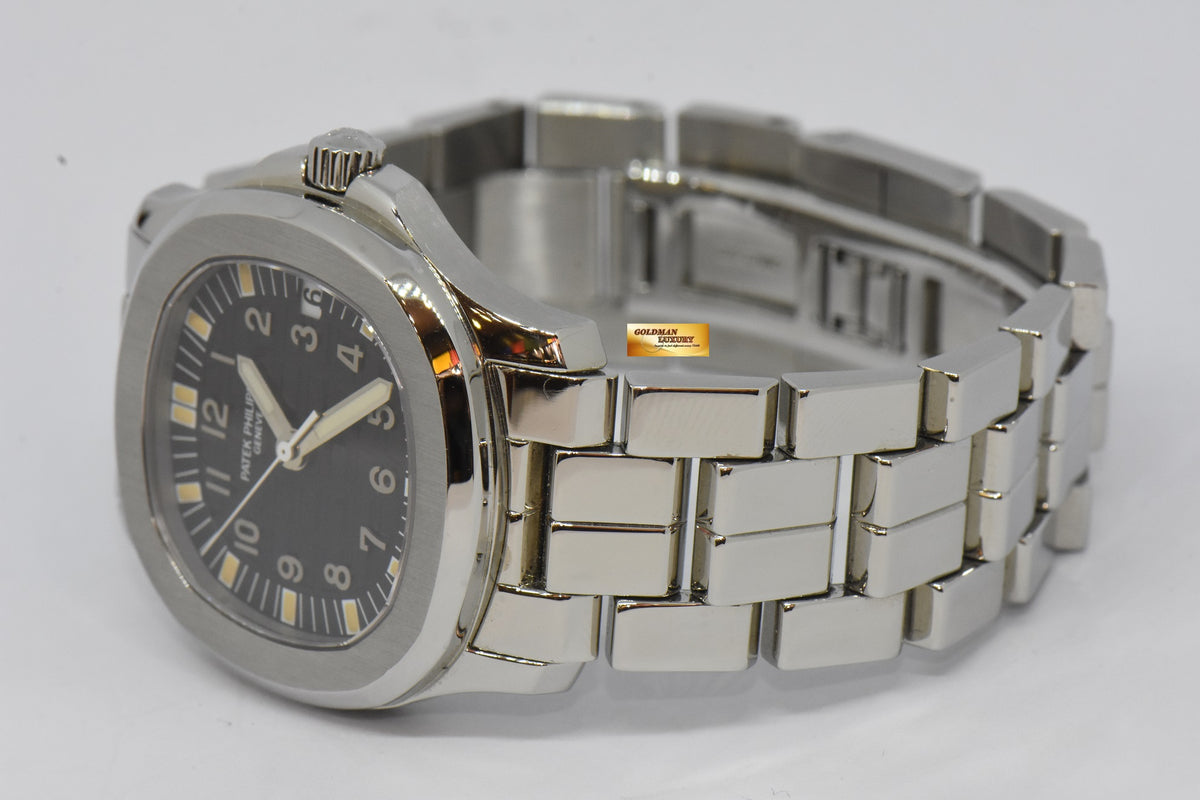 [SOLD] PATEK PHILIPPE AQUANAUT STEEL IN BRACELET 36mm AUTOMATIC 5066A (MINT)
