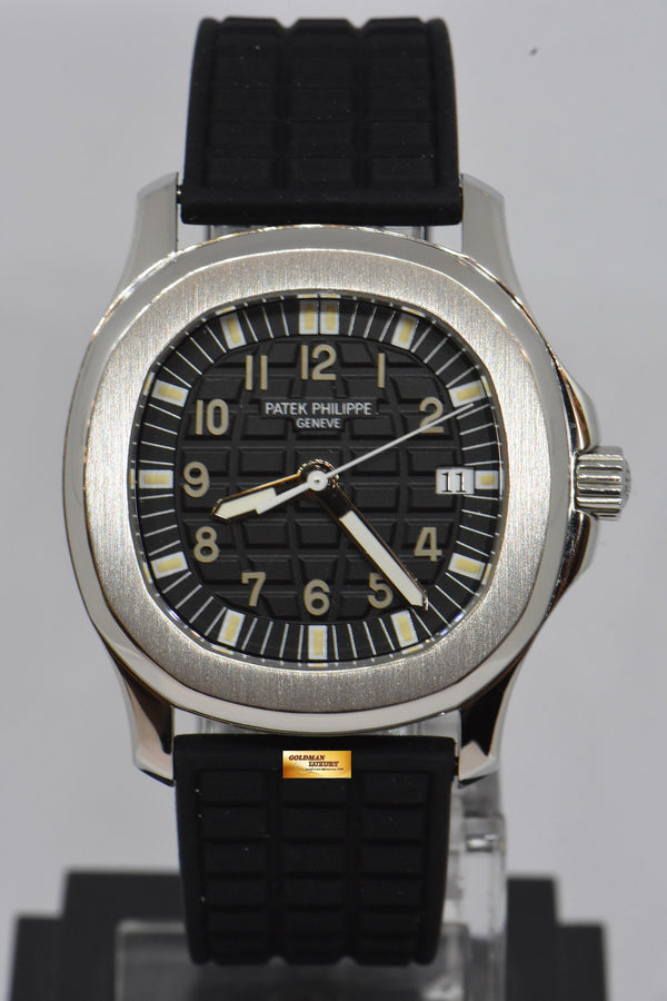 [SOLD] PATEK PHILIPPE AQUANAUT STEEL 36mm QUARTZ 5064A (MINT)
