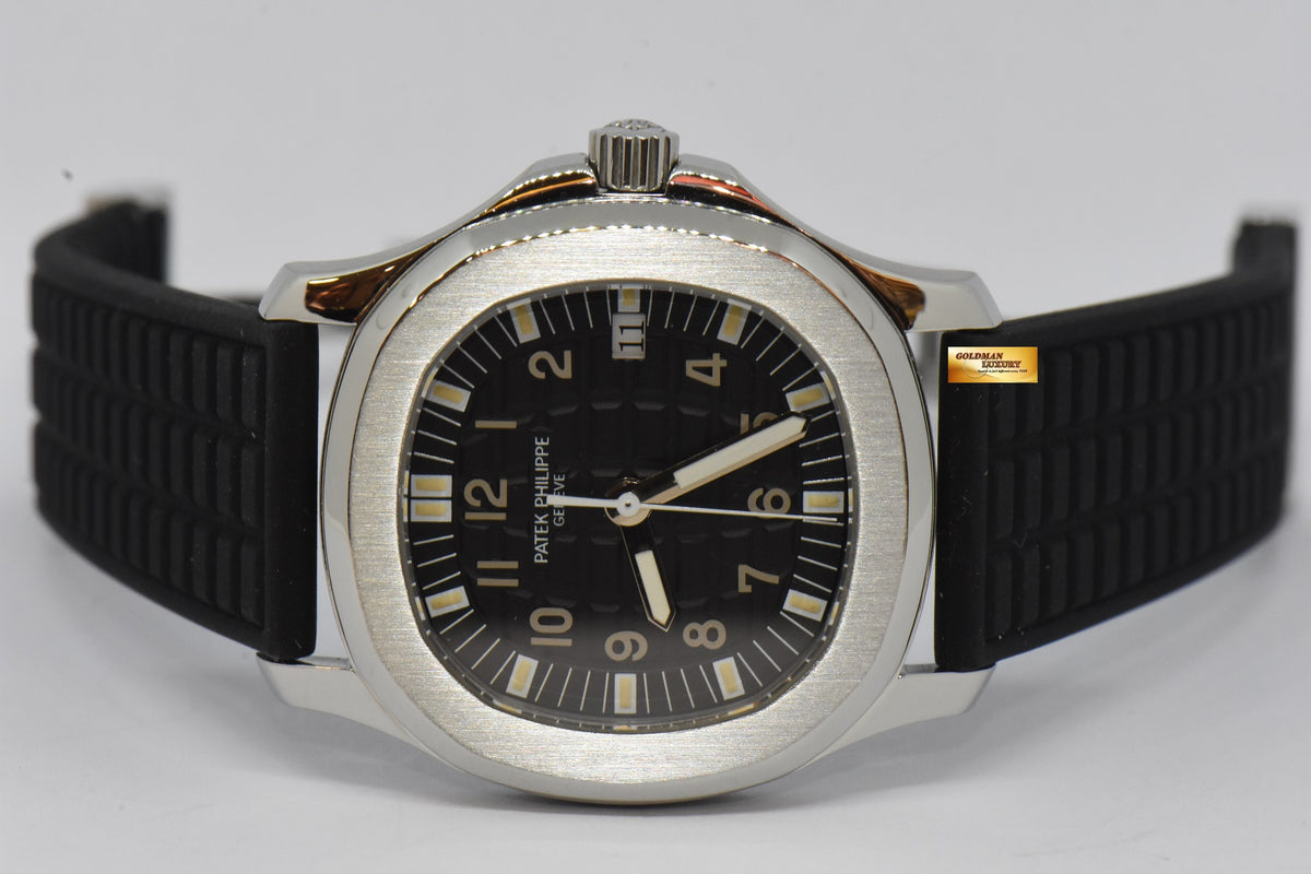 [SOLD] PATEK PHILIPPE AQUANAUT STEEL 36mm QUARTZ 5064A (MINT)