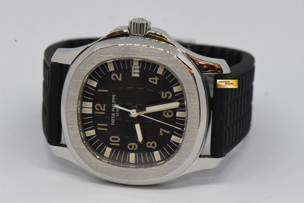 [SOLD] PATEK PHILIPPE AQUANAUT STEEL 36mm QUARTZ 5064A (MINT)