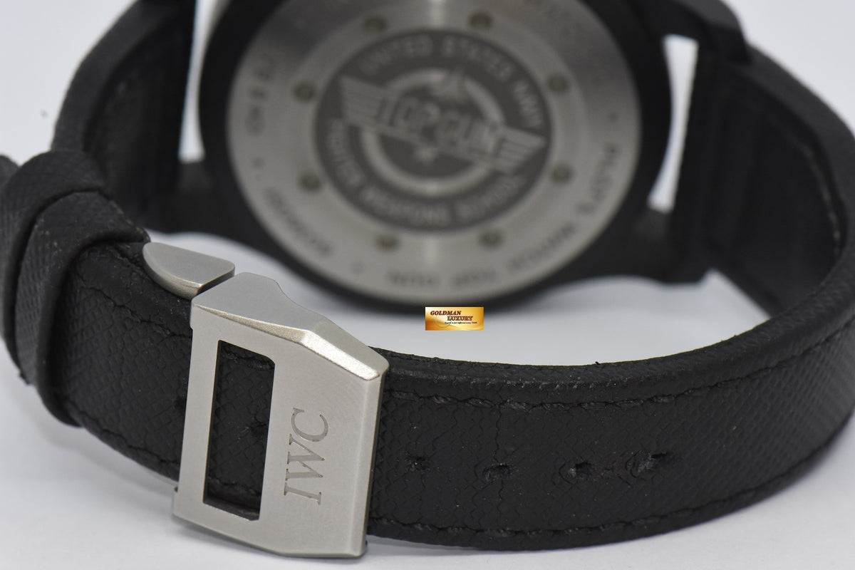 [SOLD] IWC BIG PILOT TOP GUN 46mm CERAMIC BLACK 7 DAYS POWER RESERVE AUTOMATIC IW5020-01 (NEAR MINT)