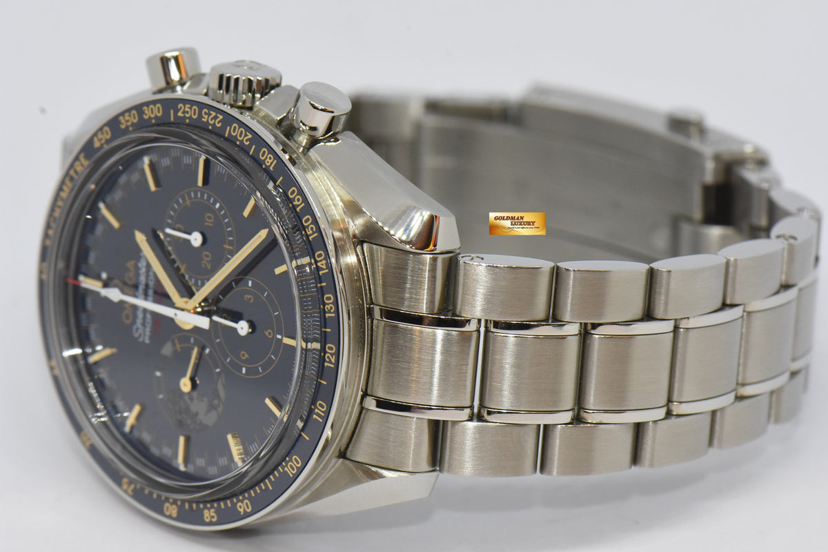 [SOLD] OMEGA SPEEDMASTER APOLLO XVII “THE LAST MAN ON THE MOON” BLUE LIMTIED EDITION (LNIB)