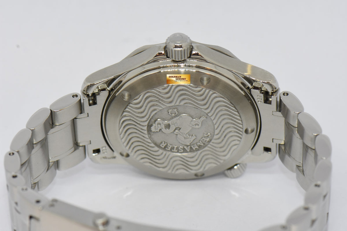 [SOLD] OMEGA SEAMASTER CHRONOMETER 36mm MIDSIZE ELECTRIC BLUE AUTOMATIC 2253.8000 (MINT)