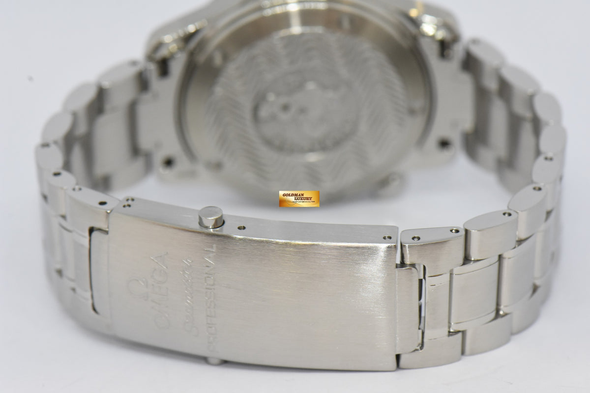 [SOLD] OMEGA SEAMASTER CHRONOMETER 36mm MIDSIZE ELECTRIC BLUE AUTOMATIC 2253.8000 (MINT)