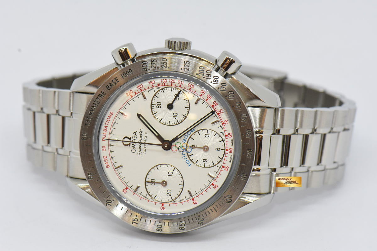 [SOLD] OMEGA SPEEDMASTER CHRONOGRAPH REDUCED “TORINO 2006” OLYMPIC EDITION AUTOMATIC 3538.3000 (MINT)