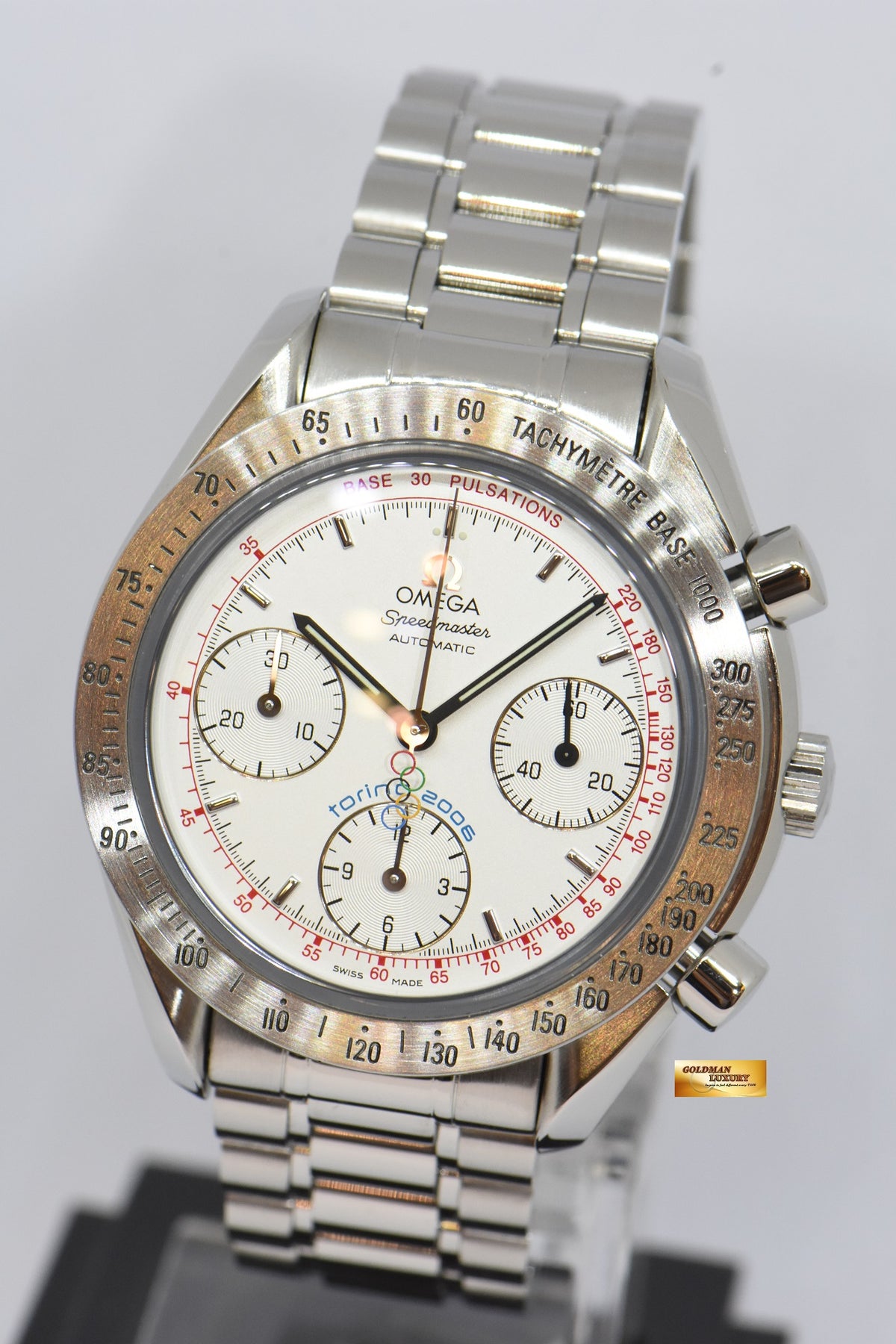 [SOLD] OMEGA SPEEDMASTER CHRONOGRAPH REDUCED “TORINO 2006” OLYMPIC EDITION AUTOMATIC 3538.3000 (MINT)