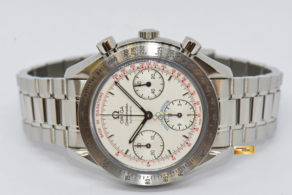 [SOLD] OMEGA SPEEDMASTER CHRONOGRAPH REDUCED “TORINO 2006” OLYMPIC EDITION AUTOMATIC 3538.3000 (MINT)