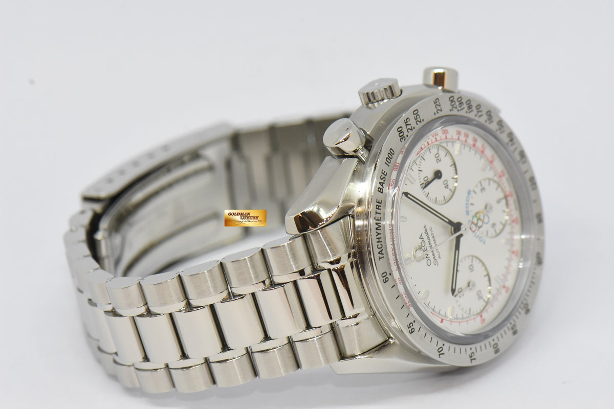 [SOLD] OMEGA SPEEDMASTER CHRONOGRAPH REDUCED “TORINO 2006” OLYMPIC EDITION AUTOMATIC 3538.3000 (MINT)