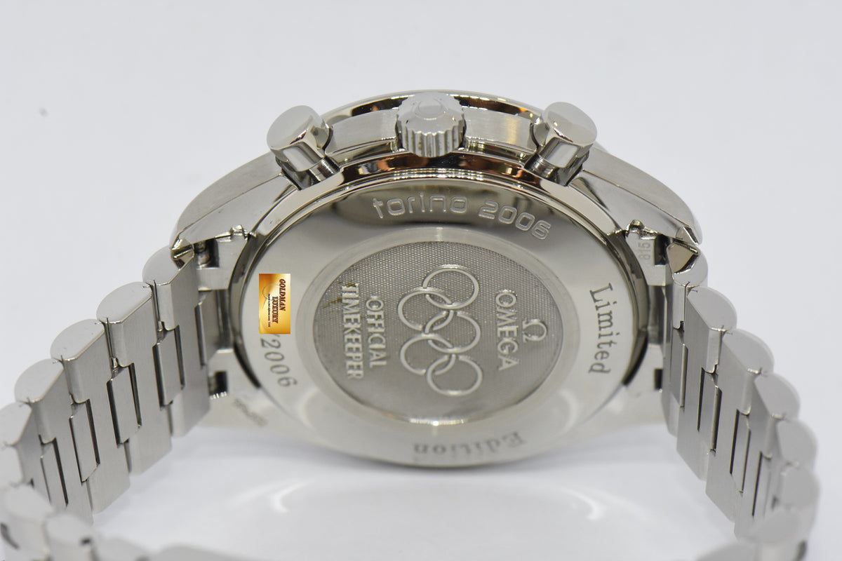 [SOLD] OMEGA SPEEDMASTER CHRONOGRAPH REDUCED “TORINO 2006” OLYMPIC EDITION AUTOMATIC 3538.3000 (MINT)