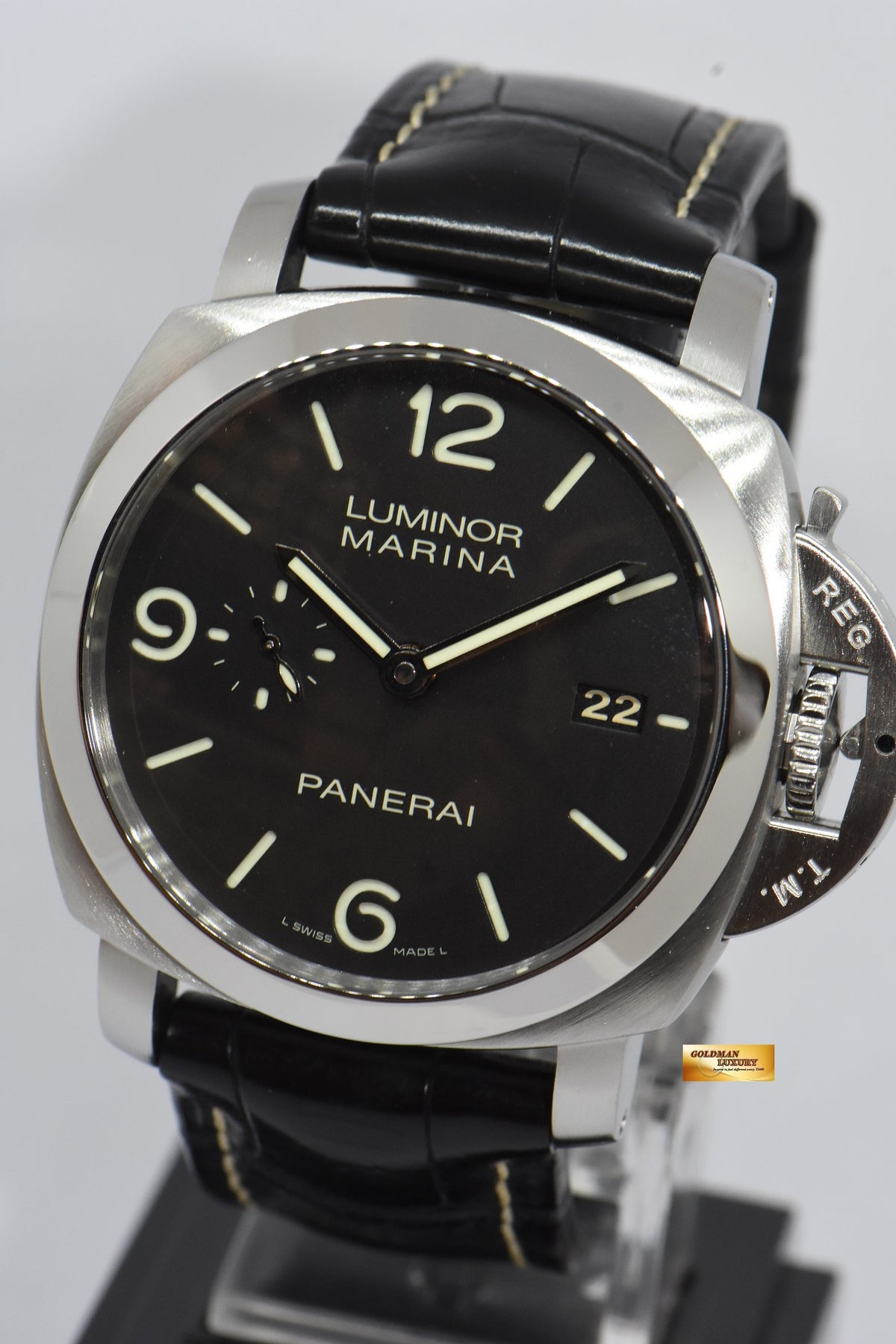 [SOLD] PANERAI LUMINOR MARINA 1950 STAINLESS STEEL AUTOMATIC PAM 312 (MINT)