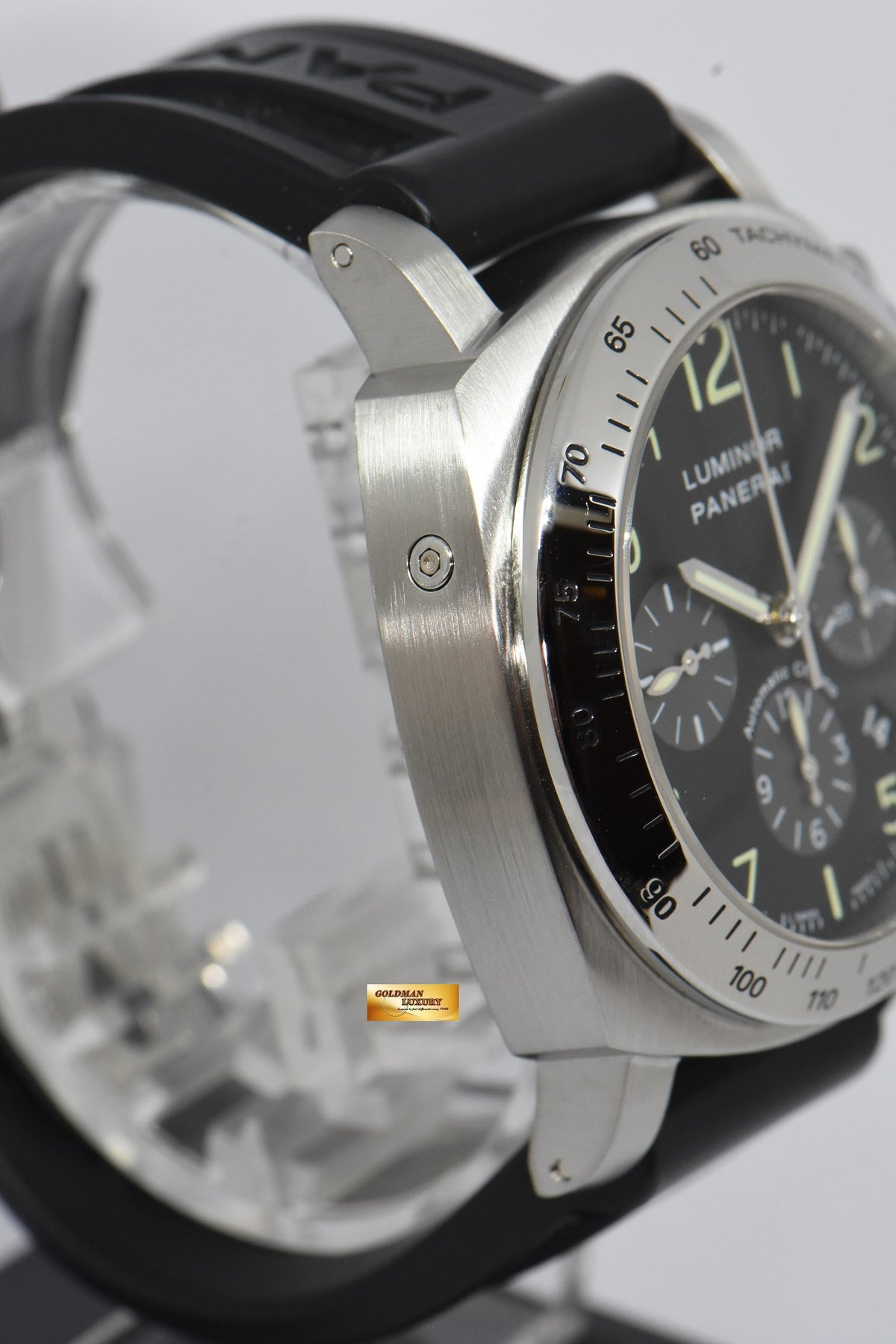 [SOLD] PANERAI LUMINOR CHRONOGRAPH 44mm STEEL AUTOMATIC PAM 162 (MINT)