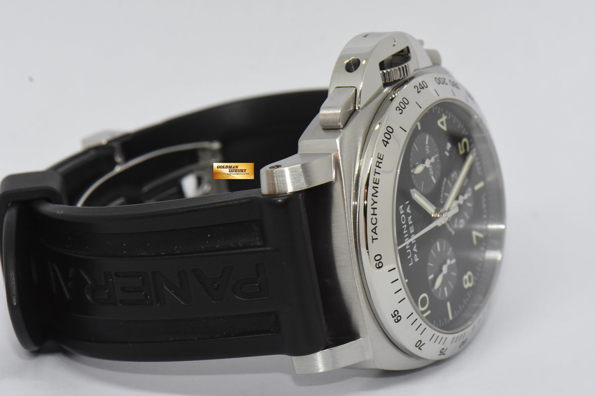 [SOLD] PANERAI LUMINOR CHRONOGRAPH 44mm STEEL AUTOMATIC PAM 162 (MINT)
